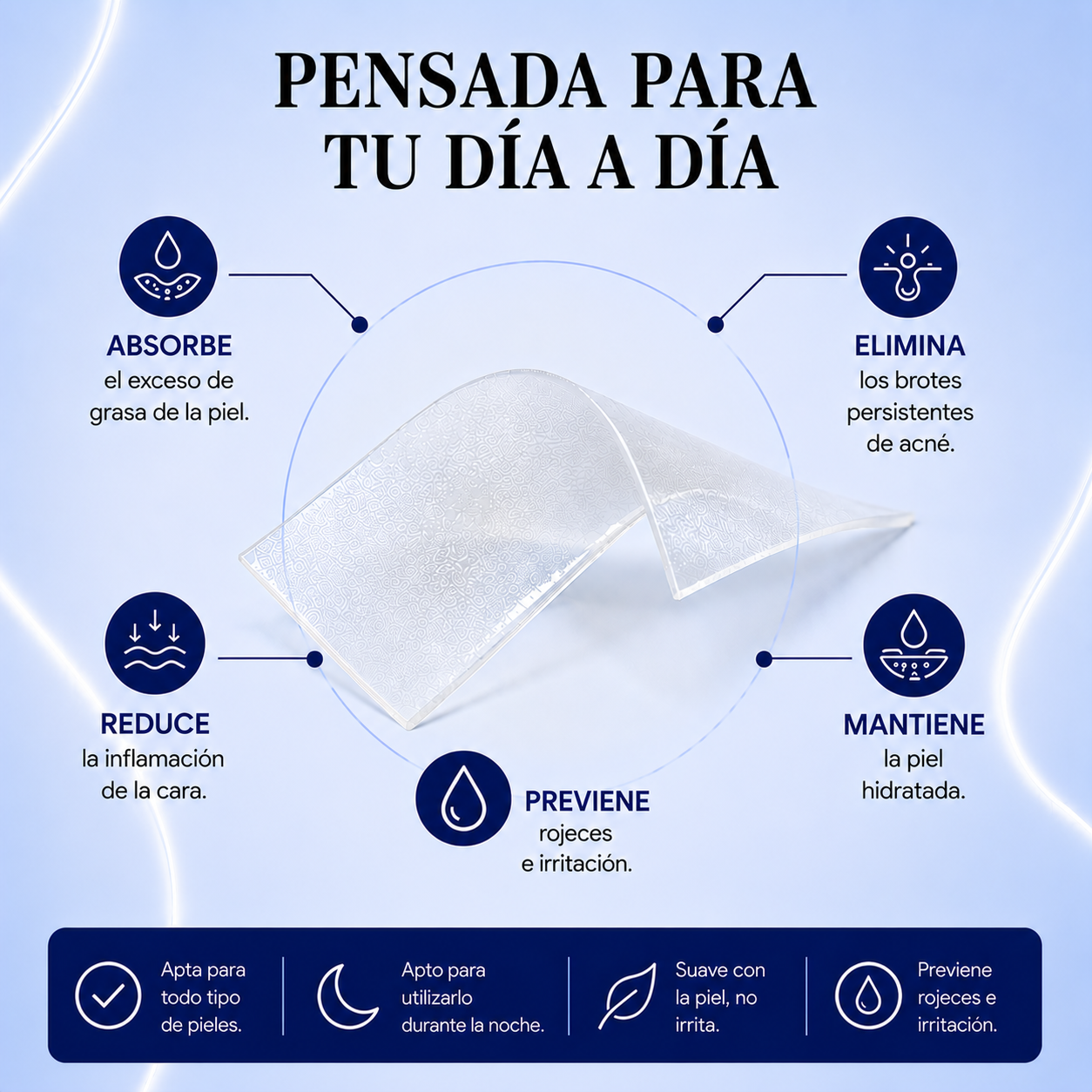Demunor® Cinta Invisible Hidrocoloide