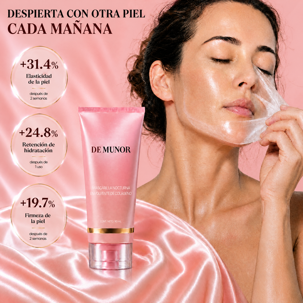 Mascarilla Reafirmante de Colágeno